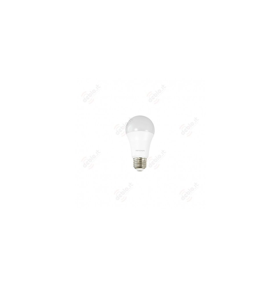 NIVIAN SKU RGBW-8E27-W LAMPADINA LED E27 8W RGB E BIANCO CALDO WIFI SMART  HOME NVSRGB